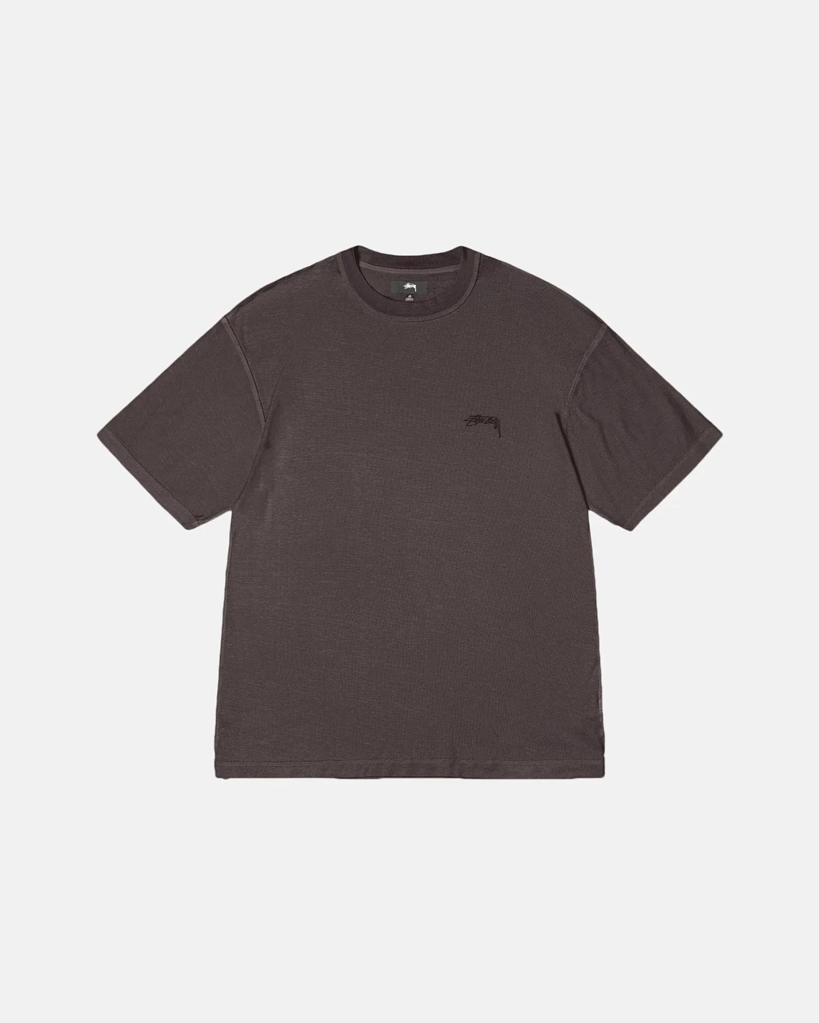 STUSSY LAZY TEE FADED BLACK STUSSY LAZY TEE FADED BLACK