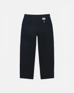 STUSSY CHINO WORK PANT BLACK