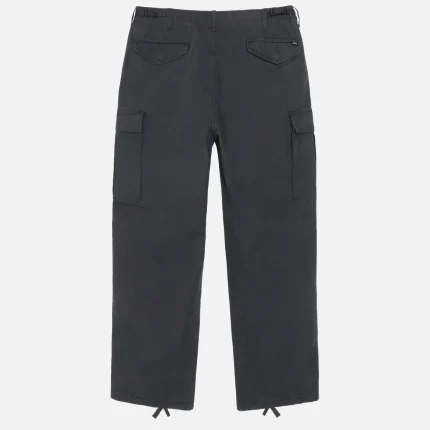 STUSSY MILITARY CARGO PANT RIPSTOP BLACK