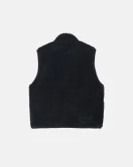 STUSSY SHERPA REVERSIBLE VEST
