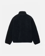 STUSSY SHERPA REVERSIBLE JACKET BLACK