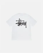 STUSSY BASIC STÜSSY TEE WHITE