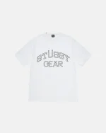 STÜSSY GEAR TEE WHITE