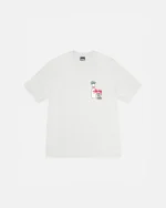 STUSSY KINGPIN TEE PIGMENT DYED NATRUAL