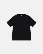STUSSY BUANA STOCK TEE BLACK
