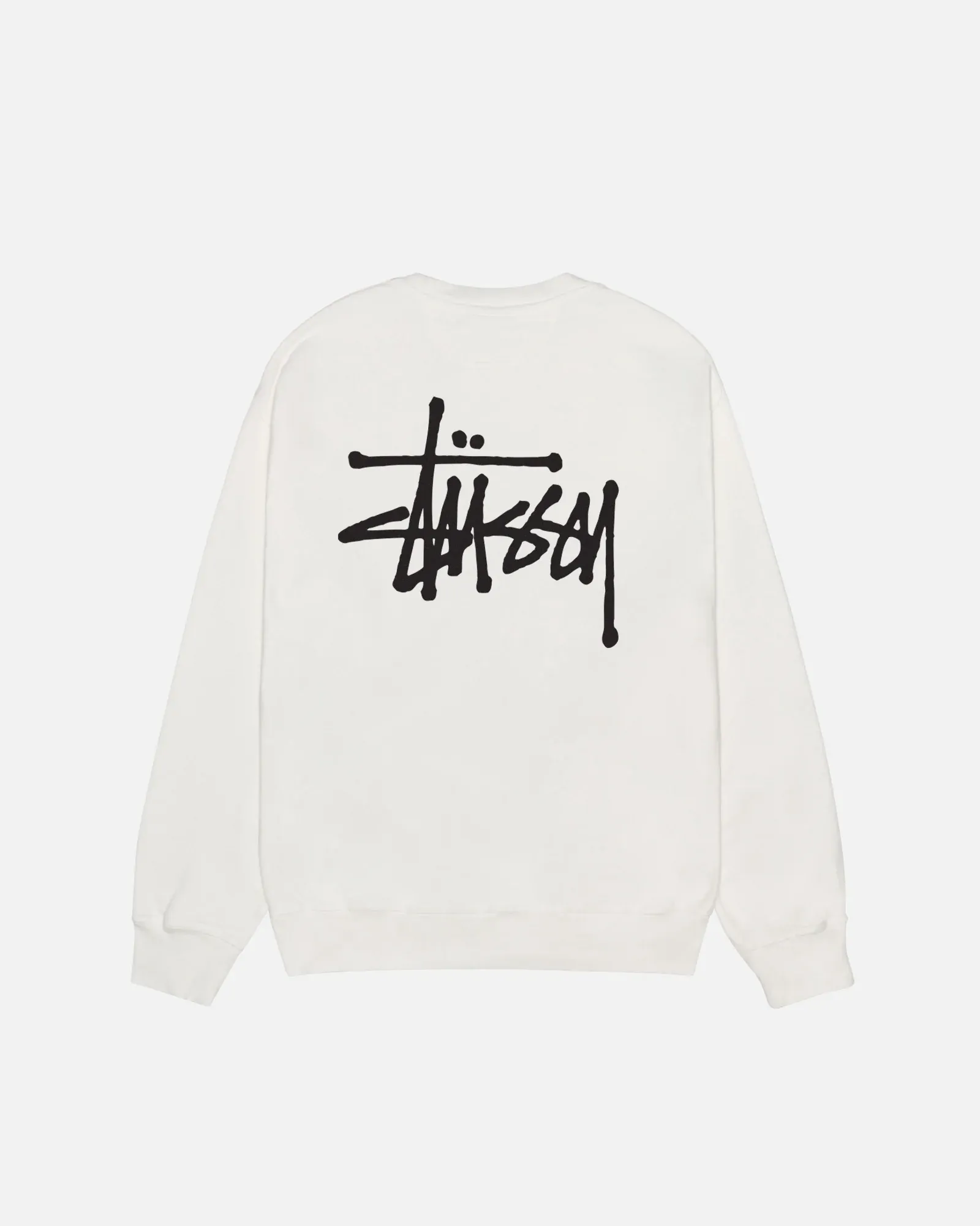 BASIC STÜSSY CREW PIGMENT DYED NATRUAL BASIC STÜSSY CREW PIGMENT DYED NATRUAL