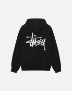 BASIC STÜSSY HOODIE BLACK