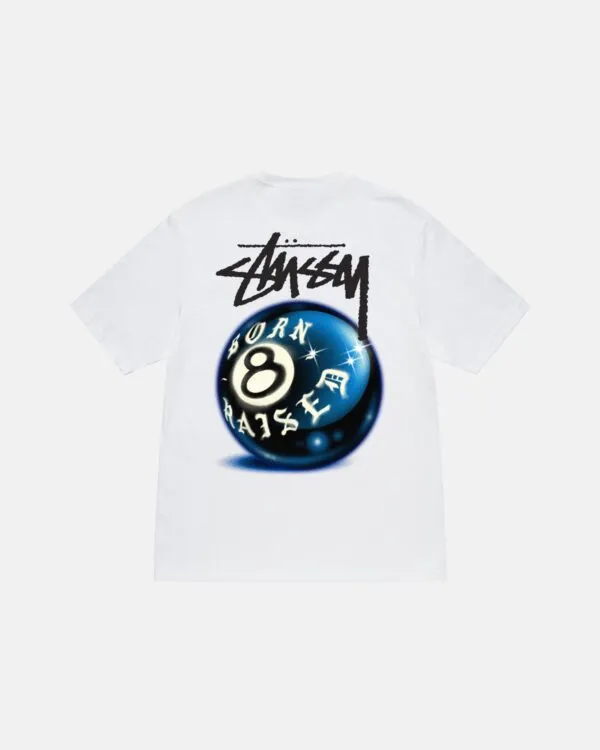 STÜSSY & BORN X RAISED 8 BALL TEE STÜSSY & BORN X RAISED 8 BALL TEE