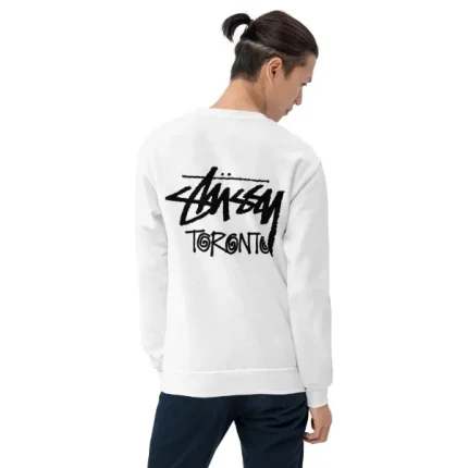 Stussy Toronto Crewneck Sweatshirtwhite
