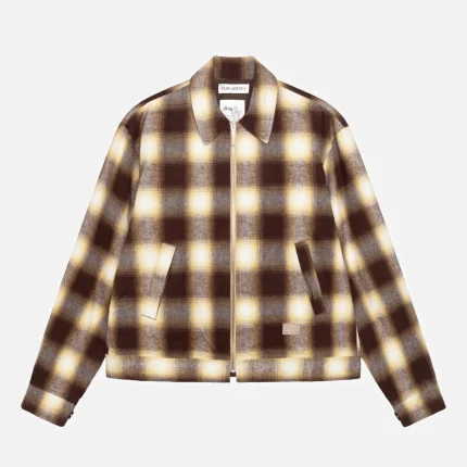 STUSSY OUR LEGACY WORK SHOP BLOUSON JACKET FLANNEL
