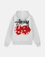 DICED OUT HOODIE white