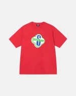 MOTEL STUSSY TEE RED